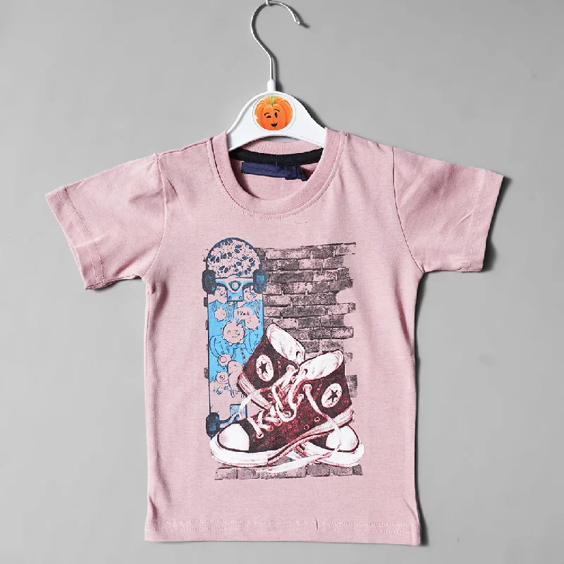 Boot Graphic Fawn t-shirts for Boys Classic Shirt Dress