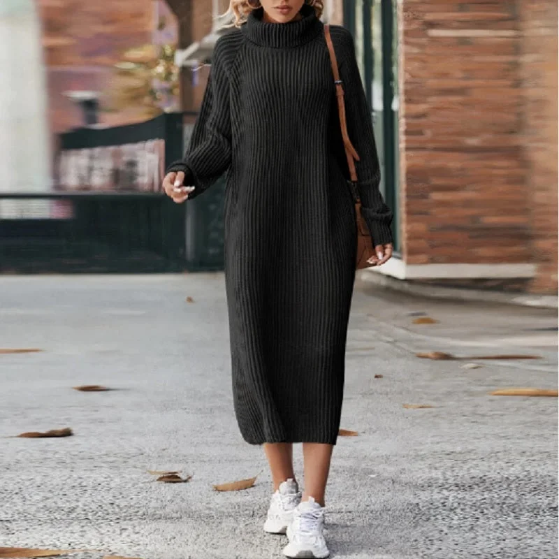 Janna Sweater Dress Chunky Sweater Dress