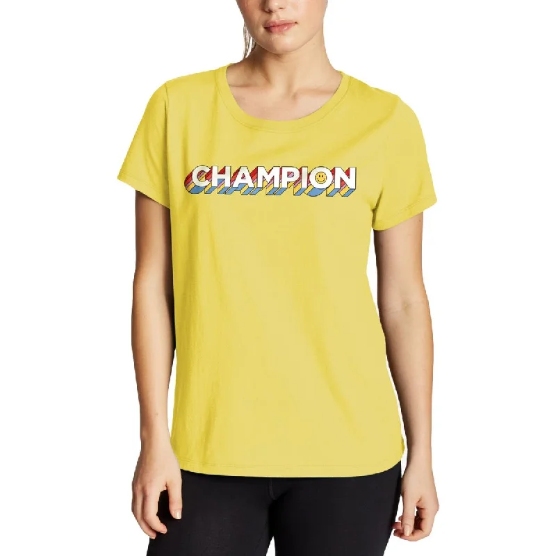 Champion Womens Fitness Activewear Pullover Top Fashion Hoodie Sweatshirt