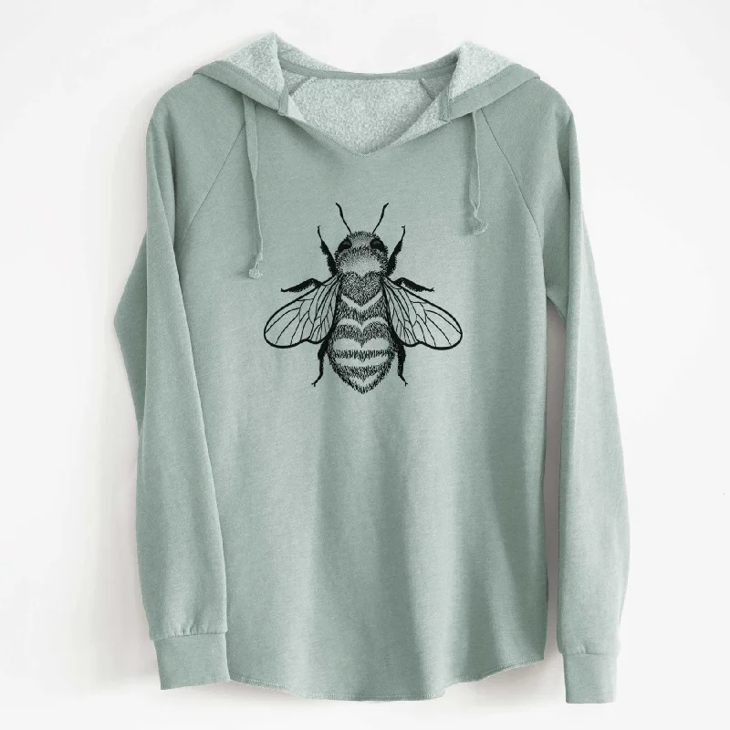 Bee Love - Cali Wave Hooded Sweatshirt Warm Fleece Sweatshirts