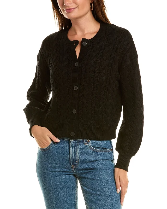 525 America Brooke Cable Cardigan Thermal sweaters