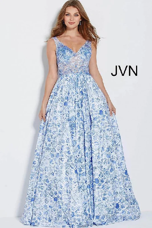 Jovani 50050 Prom Long Dress Ruffled maxi dresses