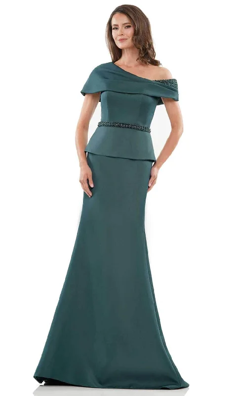 Marsoni by Colors MV1239 - Asymmetric Off Shoulder Formal Gown Best party dresses for hourglass body shape