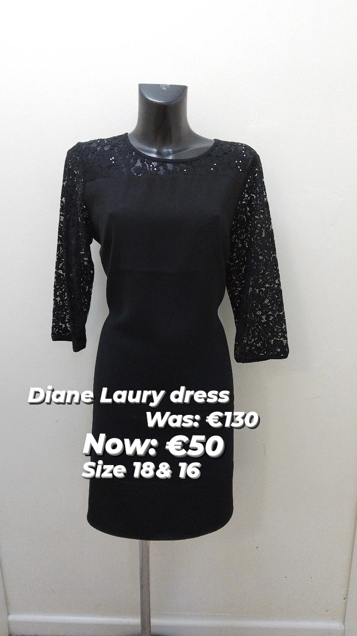 605 Diane Laury Black dress Soft fabric unclassified dresses