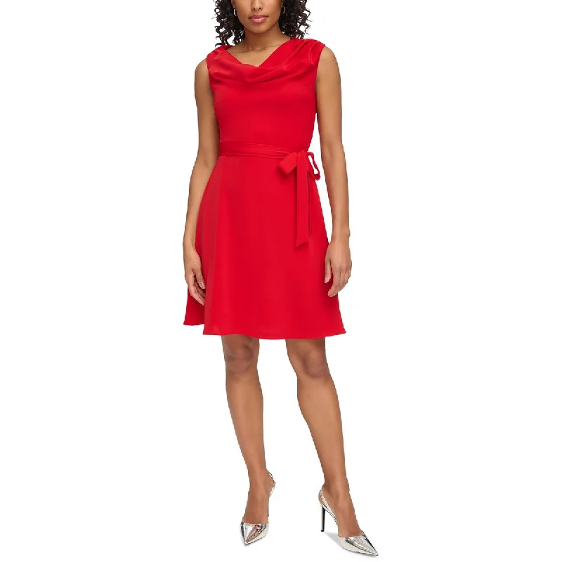 DKNY Womens    Fit & Flare Dress Street style unclassified dresses