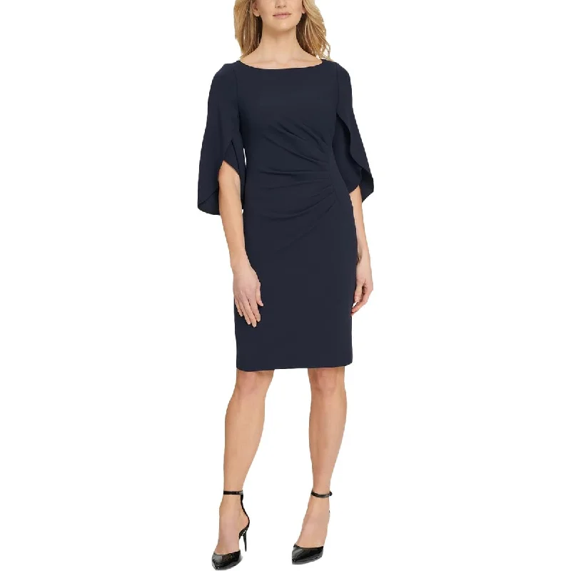 DKNY Womens Formal Tulip Sleeve Sheath Dress Stylish unclassified dresses