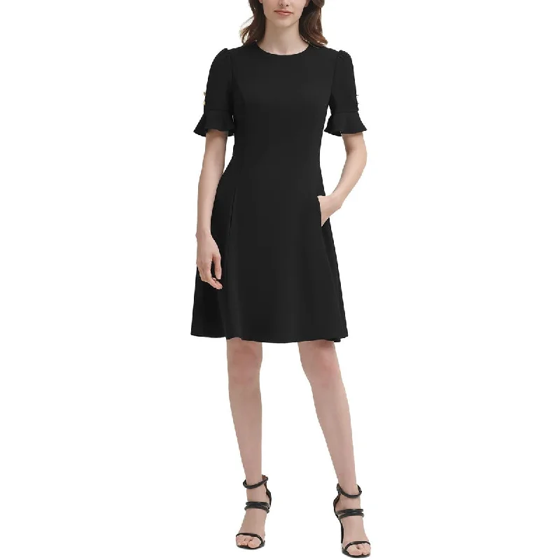 DKNY Womens  Fit & Flare Dress Anniversary unclassified dresses