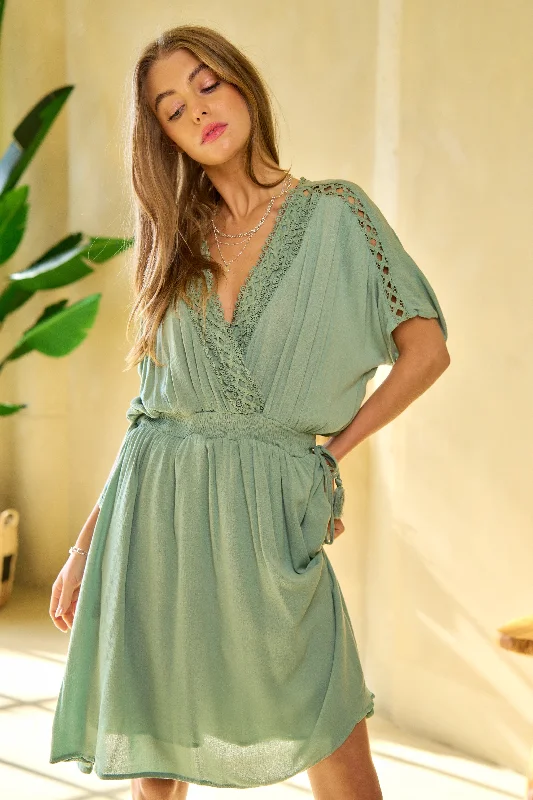 Dusty Sage Dress Vintage unclassified dresses