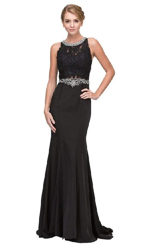 Eureka Fashion - Sleeveless Beaded Formal Dress 6300SC Summer unclassified dresses