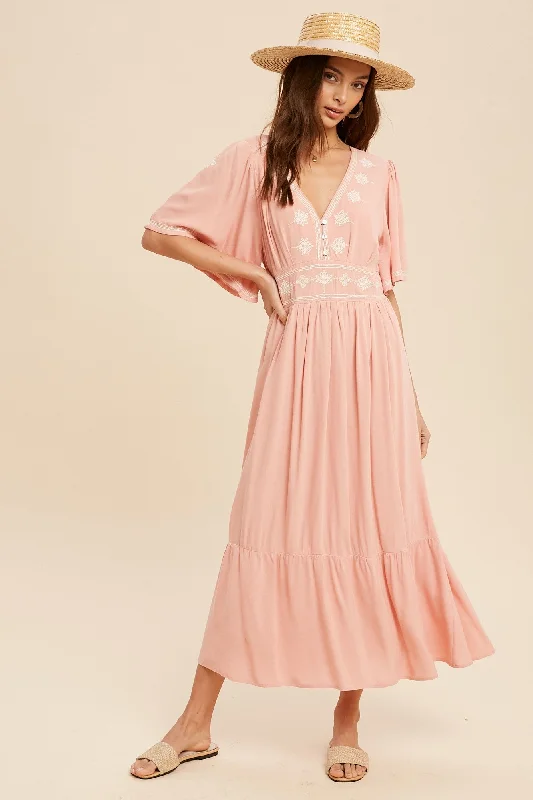 Guava Embroidered Dress Petite unclassified dresses