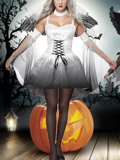 Halloween Angel Demon Cosplay Costume Dress Comfortable unclassified dresses