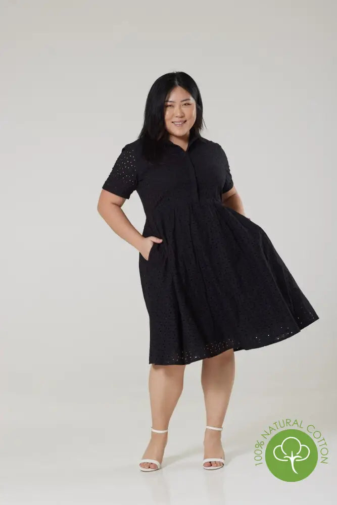 Harlow Black Dress Chiffon unclassified dresses