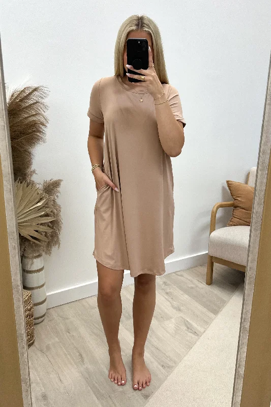 "It's Too Easy" Dress (Latte) Everyday wear unclassified dresses