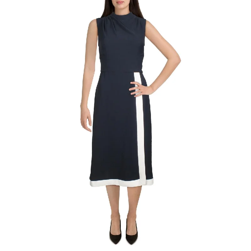 Lauren Ralph Lauren Womens Sleeveless Knee-Length Wear to Work Dress Boho unclassified dresses