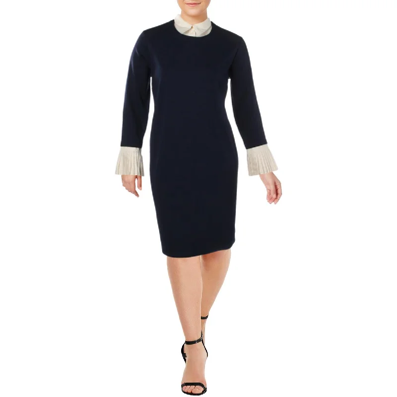 Lauren Ralph Lauren Womens Stepania Office Layered Wear to Work Dress Petite unclassified dresses