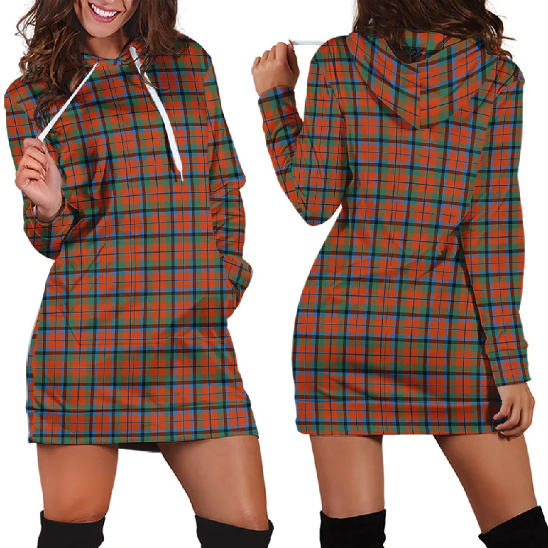 MacNaughton Ancient Tartan Hoodie Dress Bright color unclassified dresses