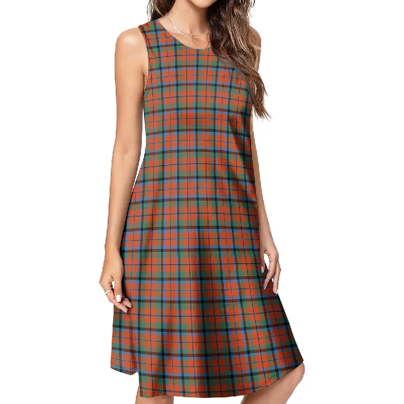 MacNaughton Ancient Tartan Womens Casual Dresses Designer unclassified dresses