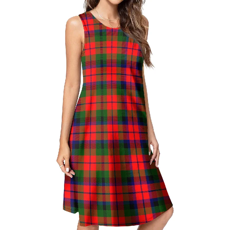 MacNaughton Modern Tartan Womens Casual Dresses Breathable unclassified dresses