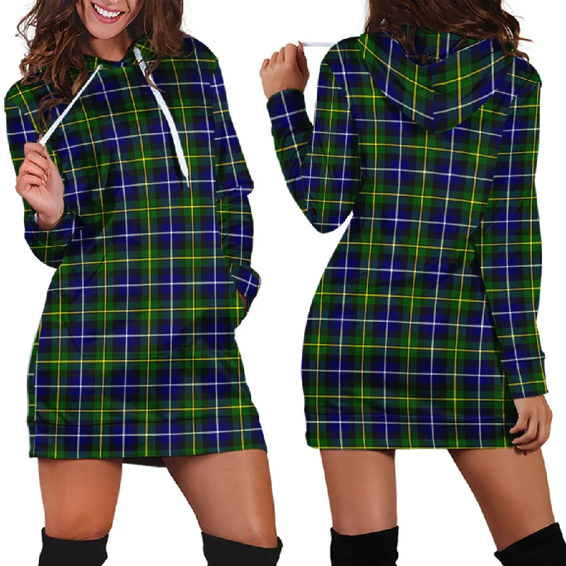 MacNeil of Barra Modern Tartan Hoodie Dress Knitted unclassified dresses