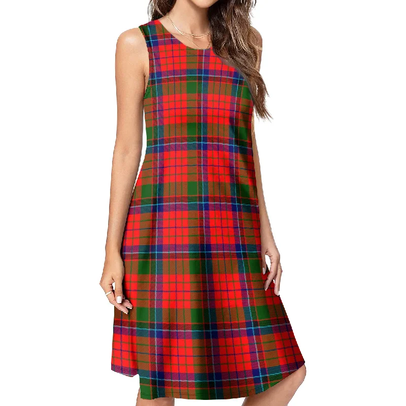 MacNicol of Scorrybreac Tartan Womens Casual Dresses Beaded unclassified dresses