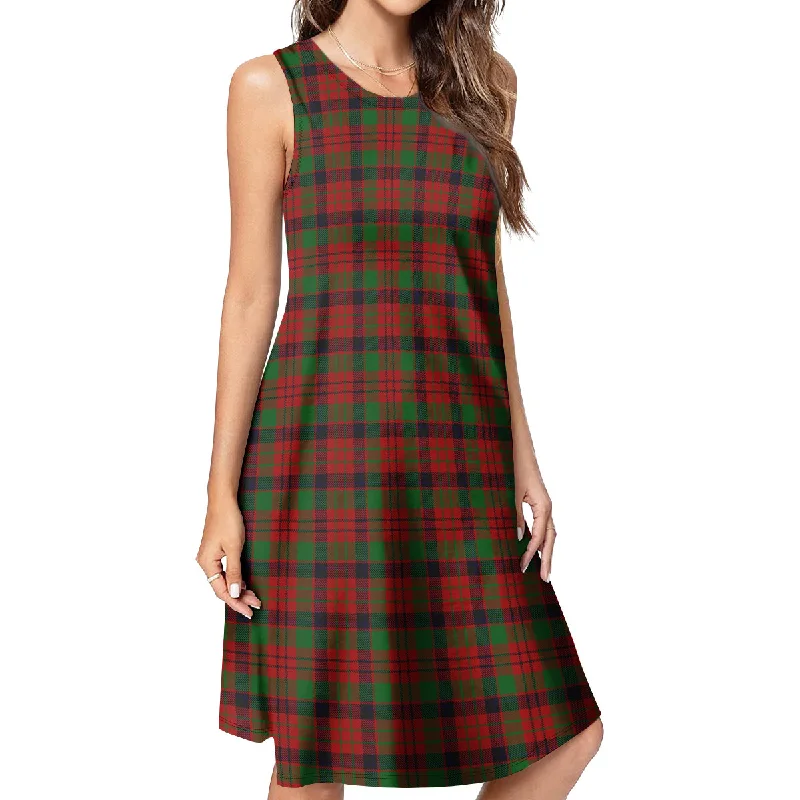 MacNicol (McNicol) Tartan Womens Casual Dresses Plus size unclassified dresses