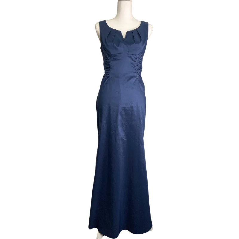 Adrianna Papell Navy Evening Gown Comfortable unclassified dresses