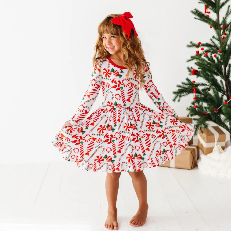 Pretty in Peppermint Girls Dress Discounted unclassified dresses