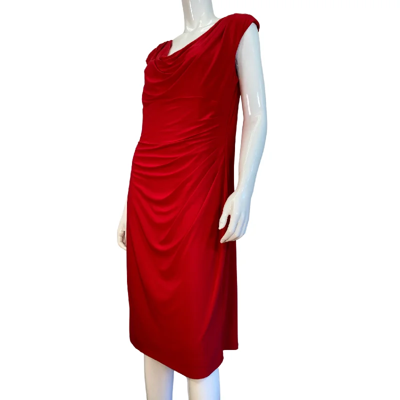 Ralph Lauren Stunning Red Dress Petite unclassified dresses