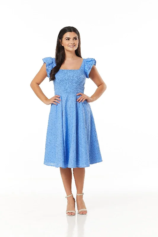 Raphaella Blue Dress Cocktail unclassified dresses