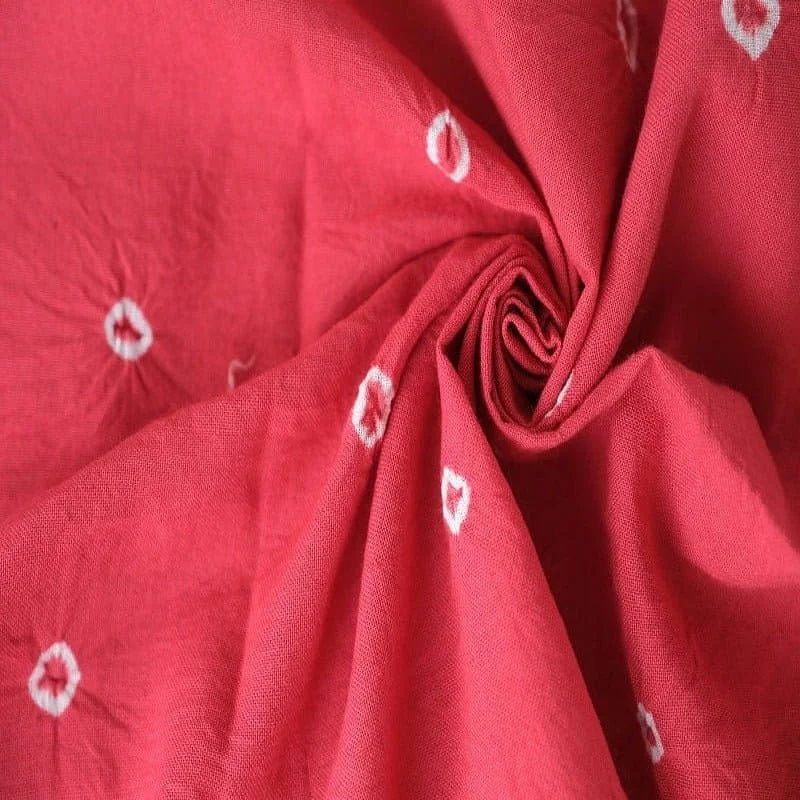 Red Hand Dyed Khadi Fabric Trendy unclassified dresses