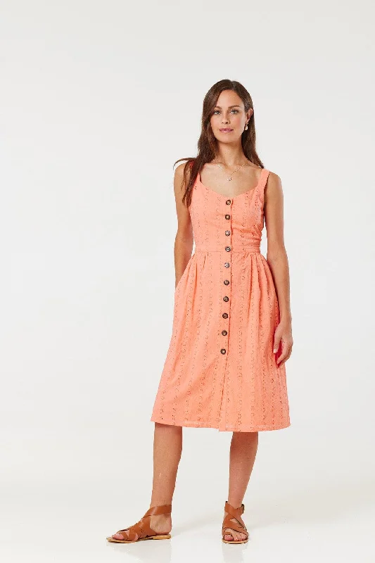 Remmy Coral Dress Vacation unclassified dresses