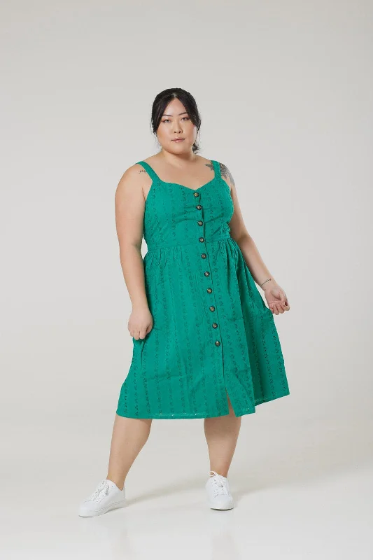 Remmy Green Dress Color block unclassified dresses