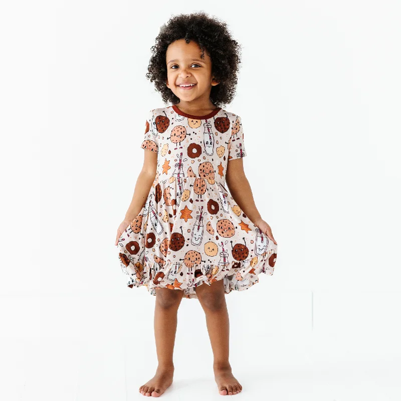 Everything I Dough, I Dough It For You Cookies Toddler/Girls Dress Halter unclassified dresses