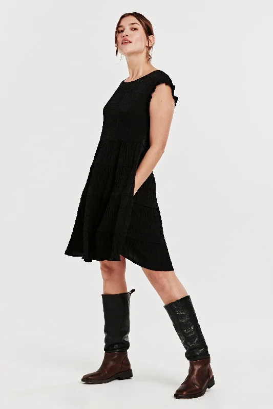 SADIE SLEEVELESS DRESS BLACK Date night unclassified dresses