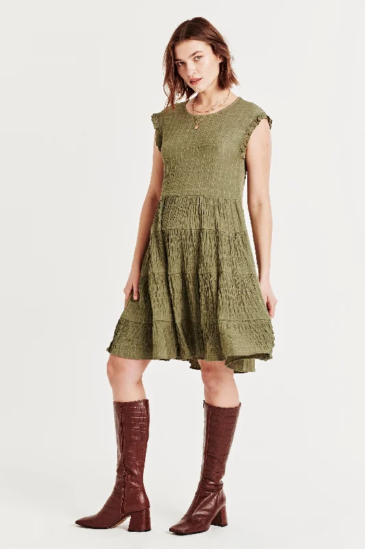 SADIE SLEEVELESS DRESS SAGE LEAF Beach unclassified dresses