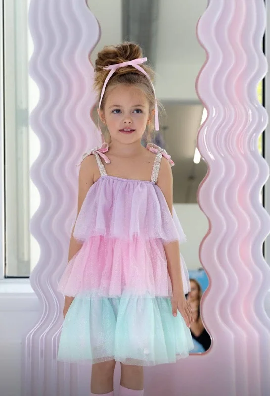 Sparkle Ombre Dress Smocked unclassified dresses