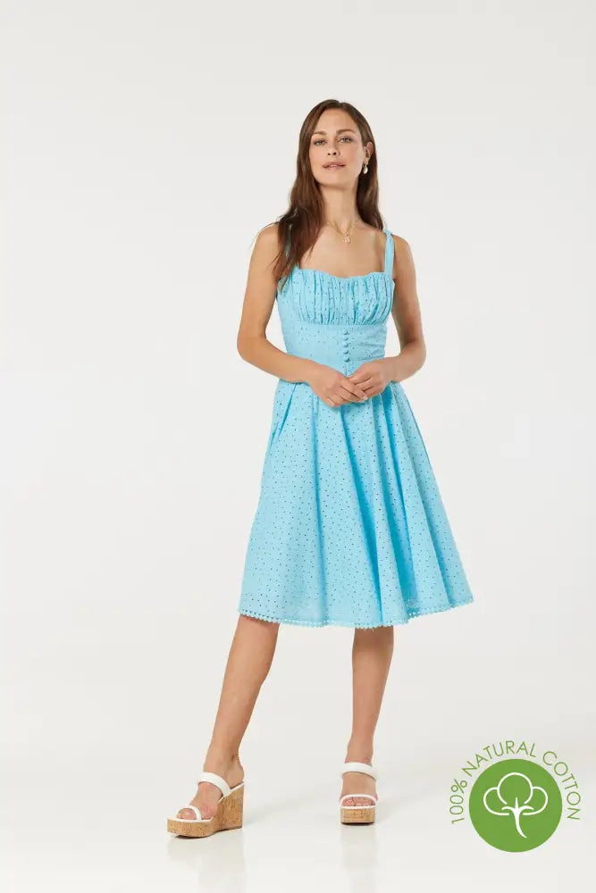 Valerie Sky Blue Dress Designer unclassified dresses