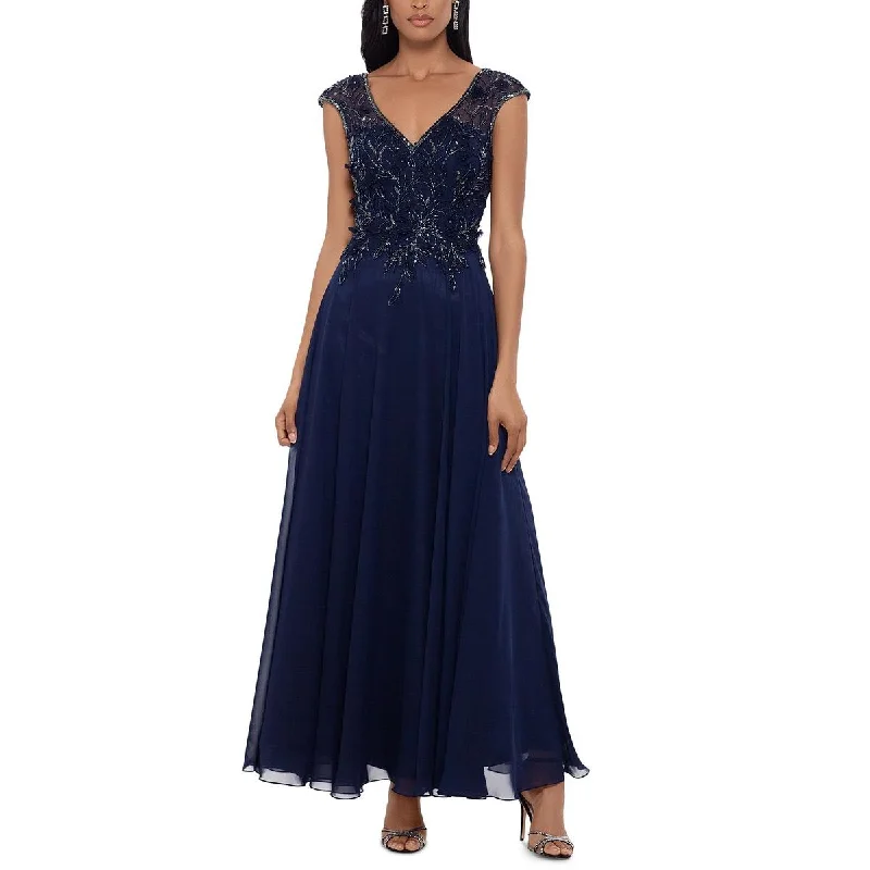 Xscape Womens Petites Embellished Formal Evening Dress Soft fabric unclassified dresses