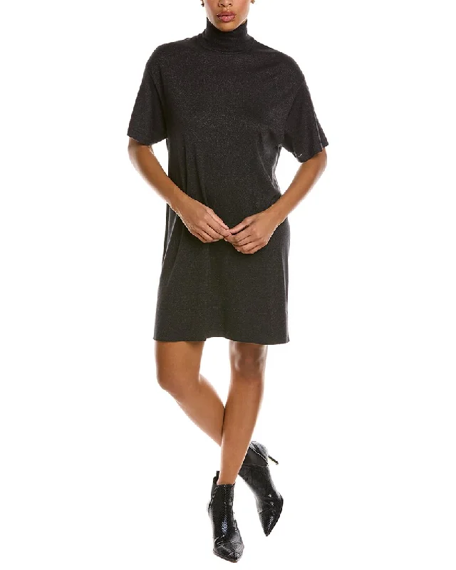 Brunello Cucinelli Cashmere & Silk-Blend Sweaterdress Stylish Sweater Dress